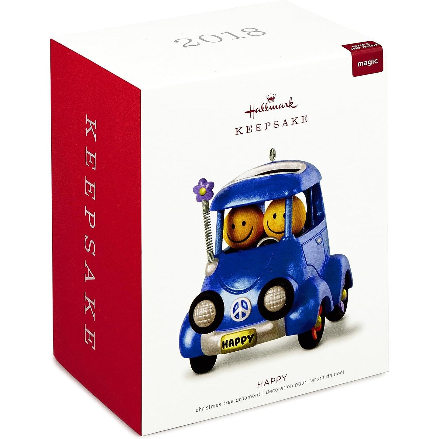 2018 Happy Hallmark Ornament (Car) QGO2073