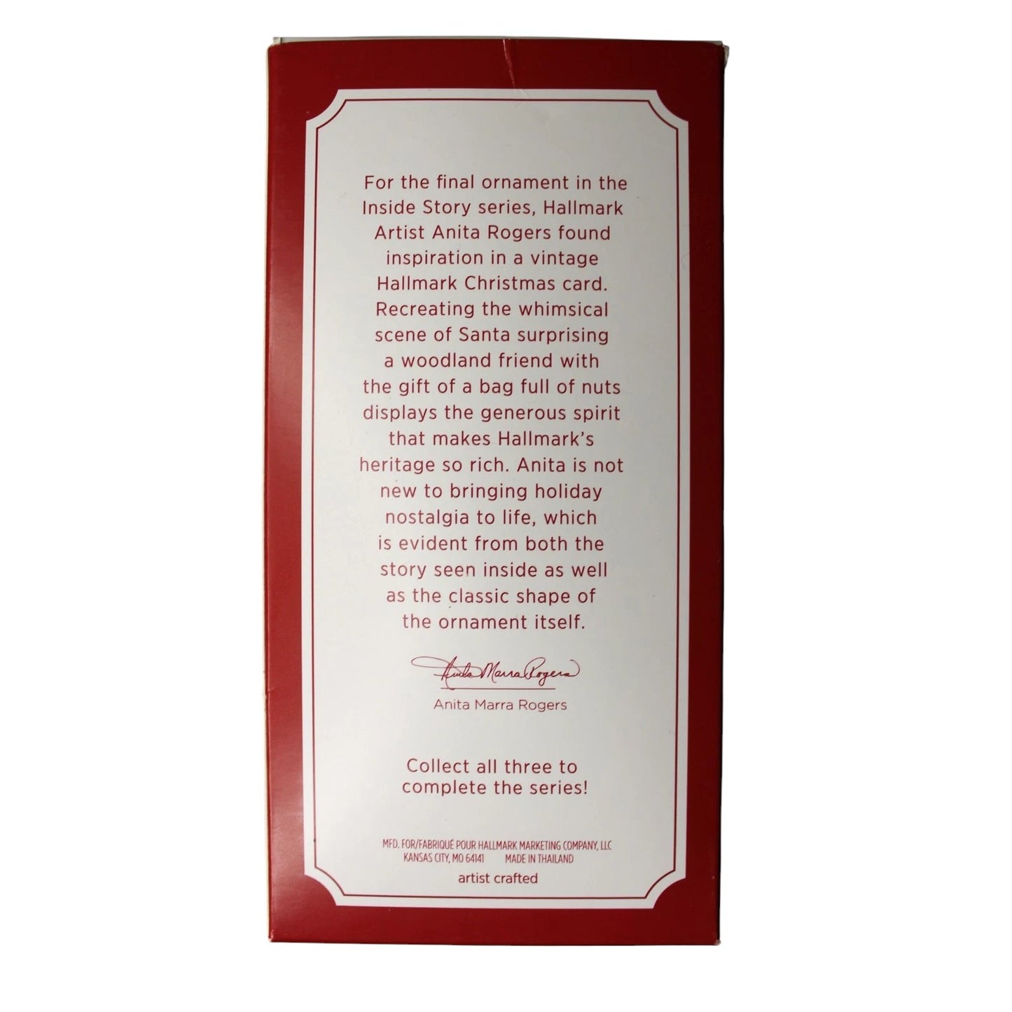 2018 Inside Story Hallmark Ornament (Inside Story) QXC5308