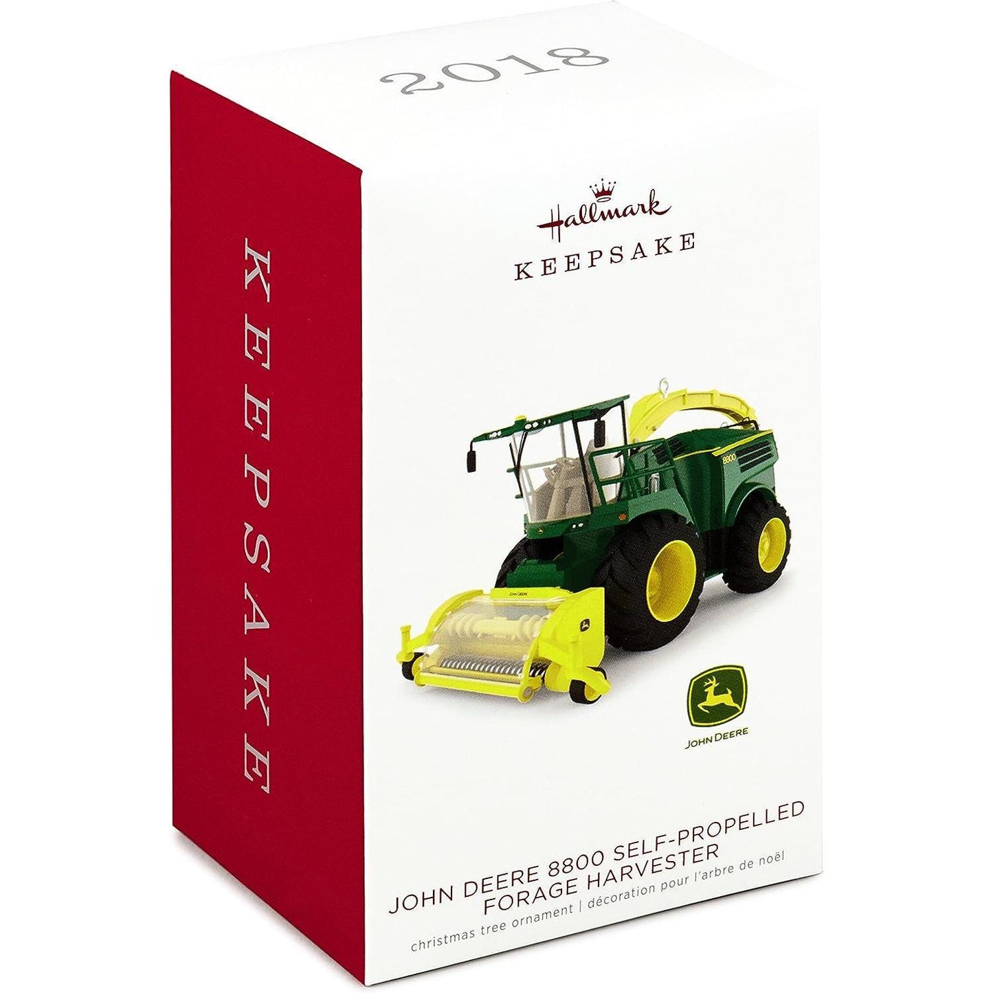 2018 John Deere 8800 Self-Propelled Forage Harvester Hallmark Ornament (John Deere) QXI3176