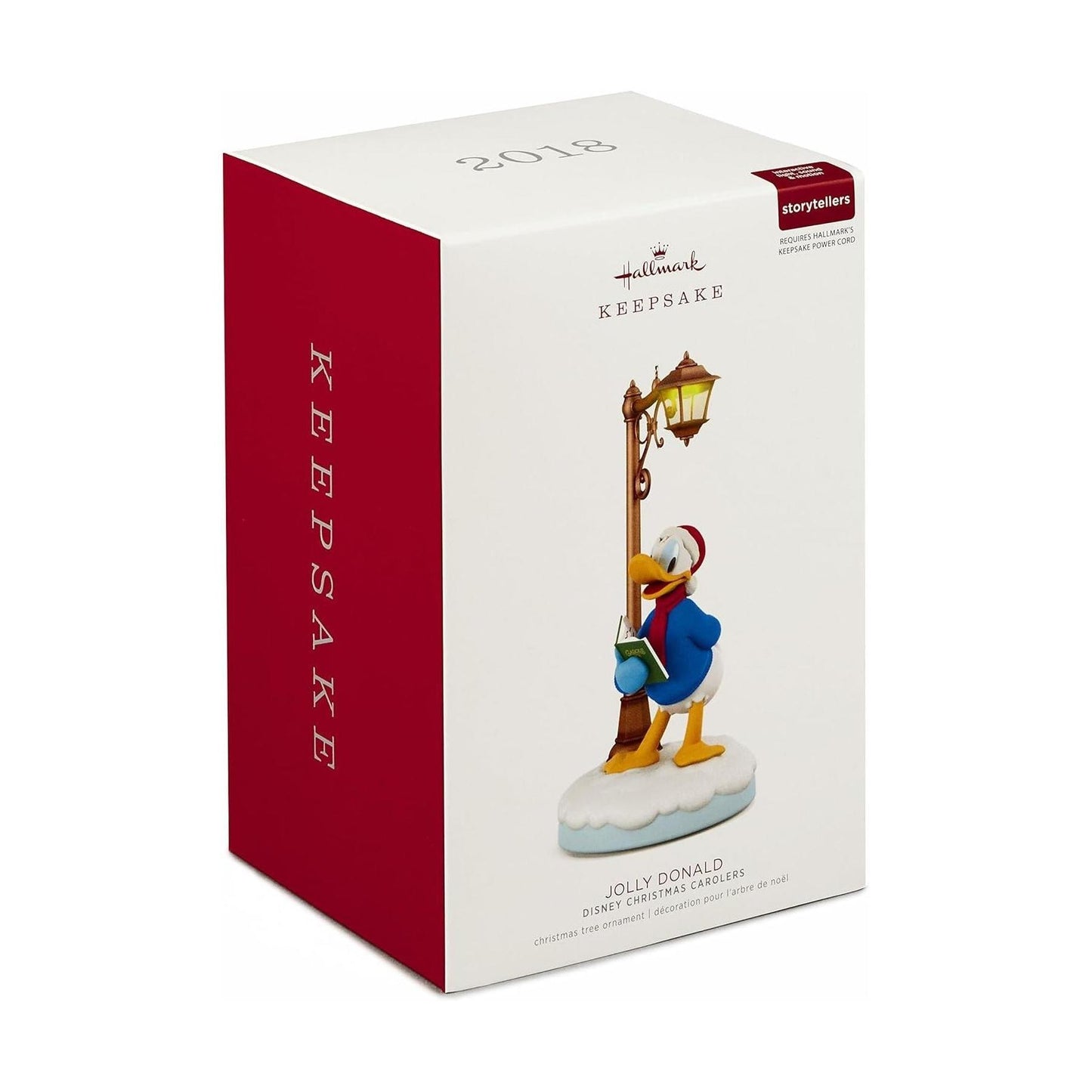 2018 Jolly Donald Hallmark Ornament (Disney Christmas Carolers) QXD6186