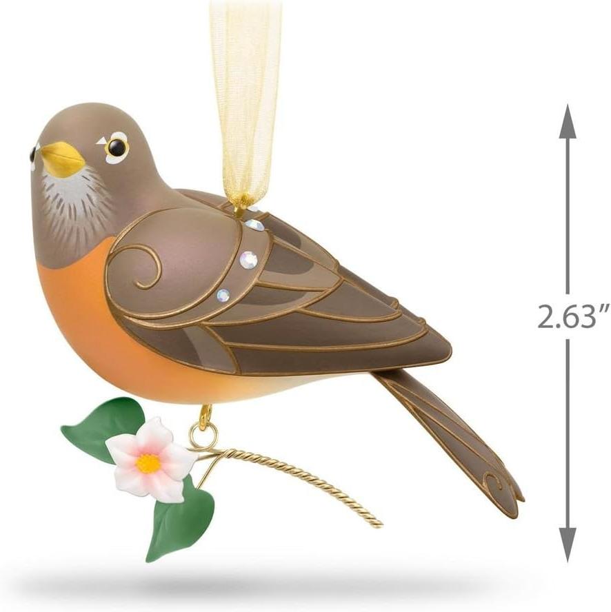 QXE3206 2018 Lady Robin (The Beauty of Birds) Image4