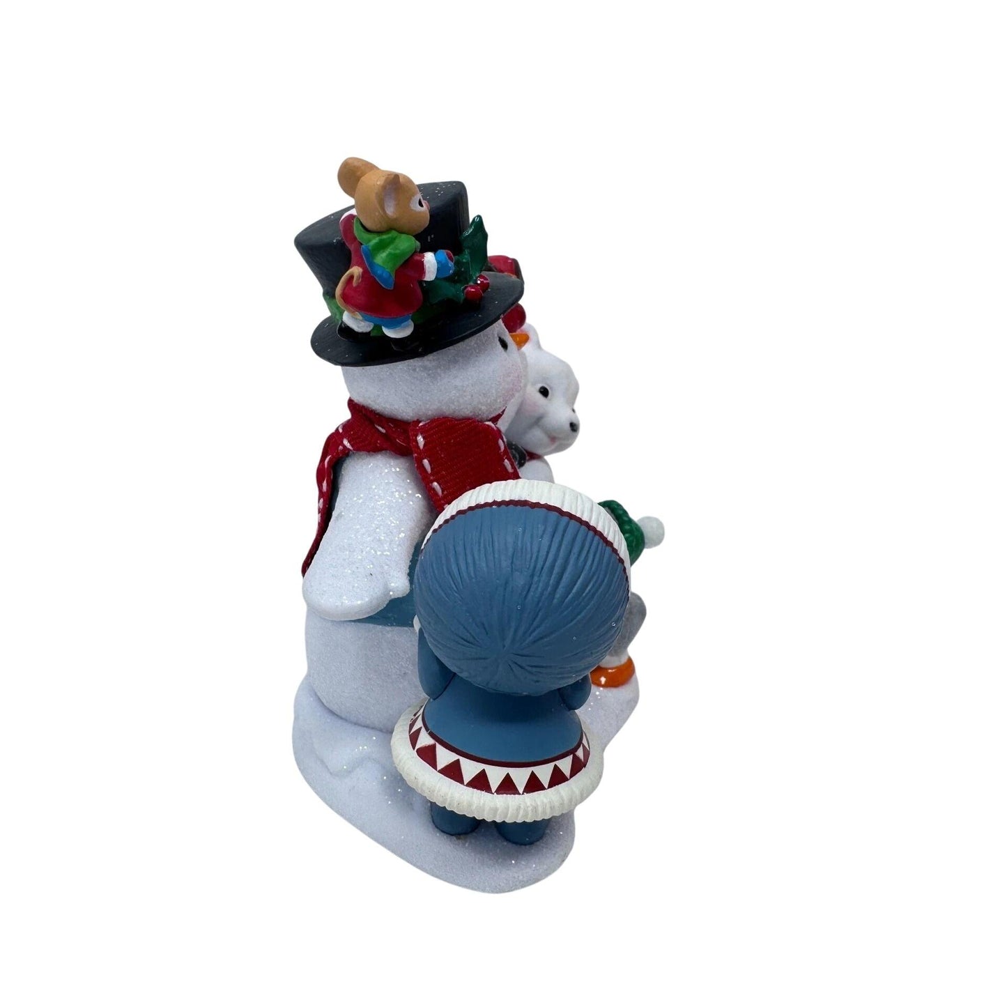 2018 Let's Build a Snowman! Hallmark Ornament (Frosty Friends) QXC5309
