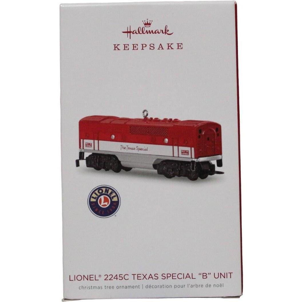 2018 Lionel 2245C Texas Special “B” Unit Hallmark Ornament (Lionel) QXI3183