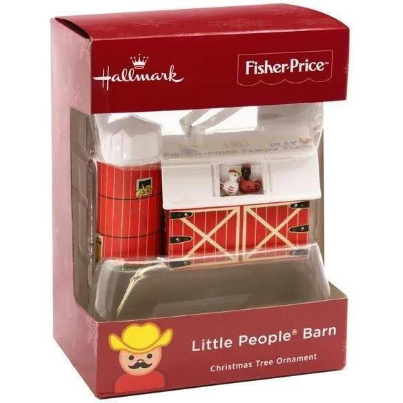 2018 Little People Barn Hallmark Ornament (Fisher Price) 2HCM3371