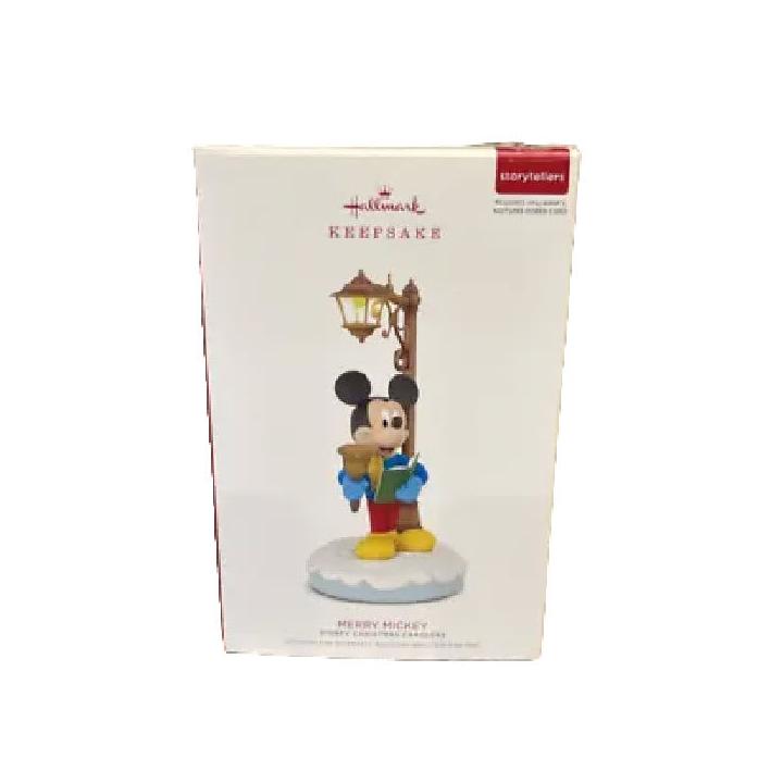 2018 Merry Mickey Hallmark Ornament (Disney Christmas Carolers) QXD6176