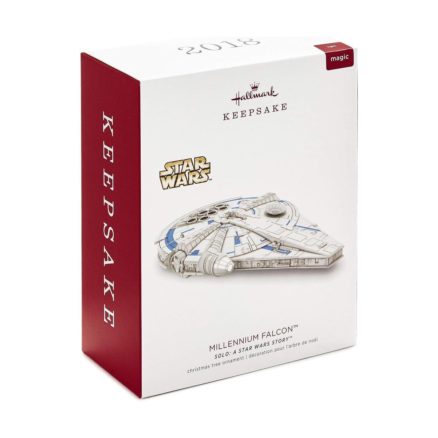 2018 Millennium Falcon Hallmark Ornament (Star Wars) QXI3333