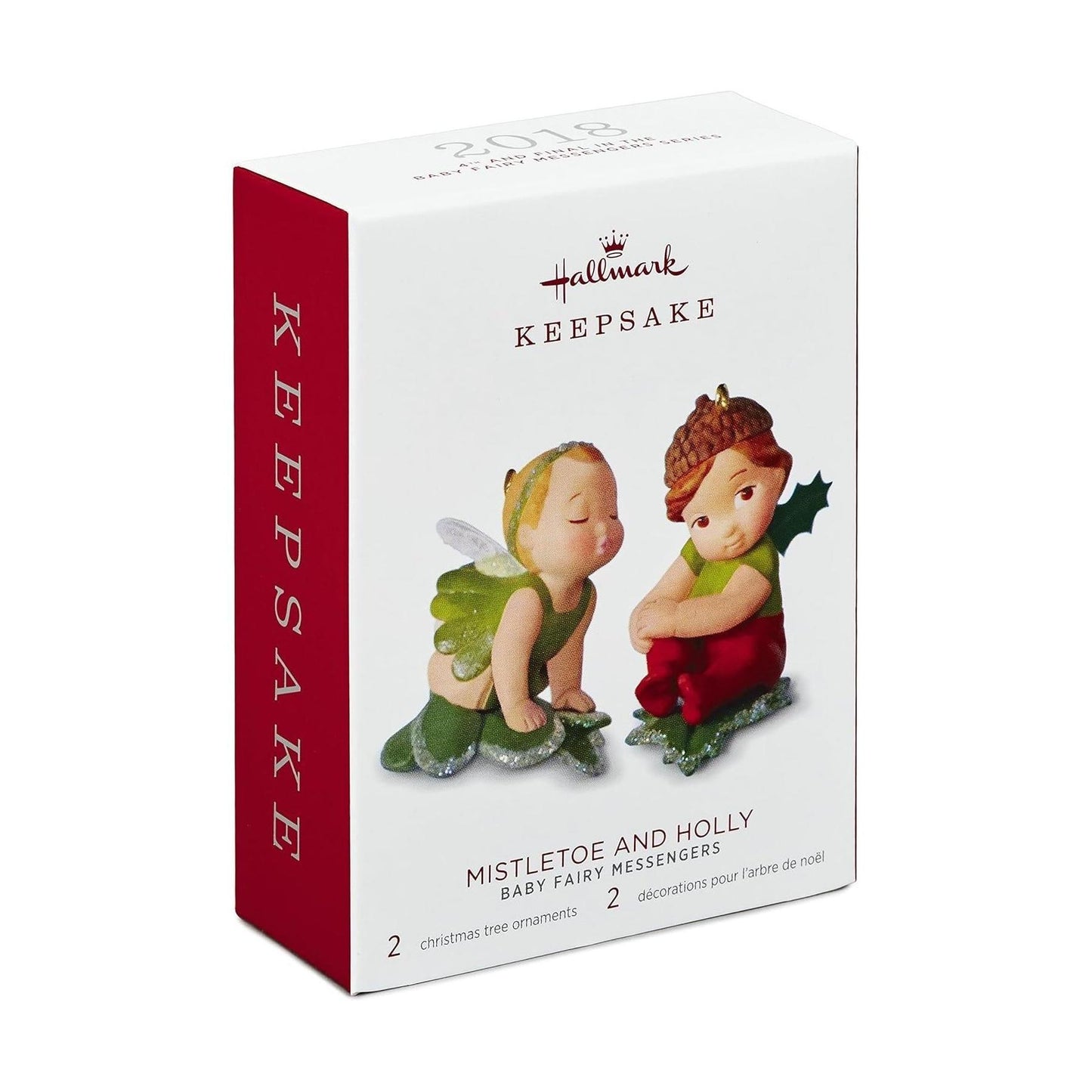 QX9493 2018 Mistletoe and Holly (Baby Fairy Messengers) Image2
