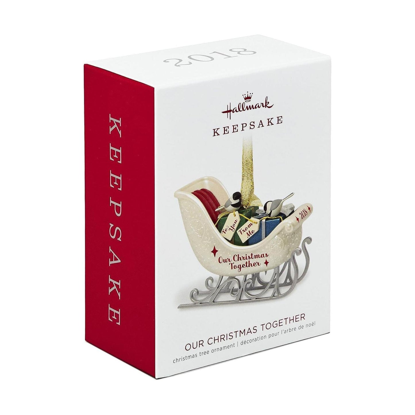 2018 Our Christmas Together Hallmark Ornament (Together) QGO1736