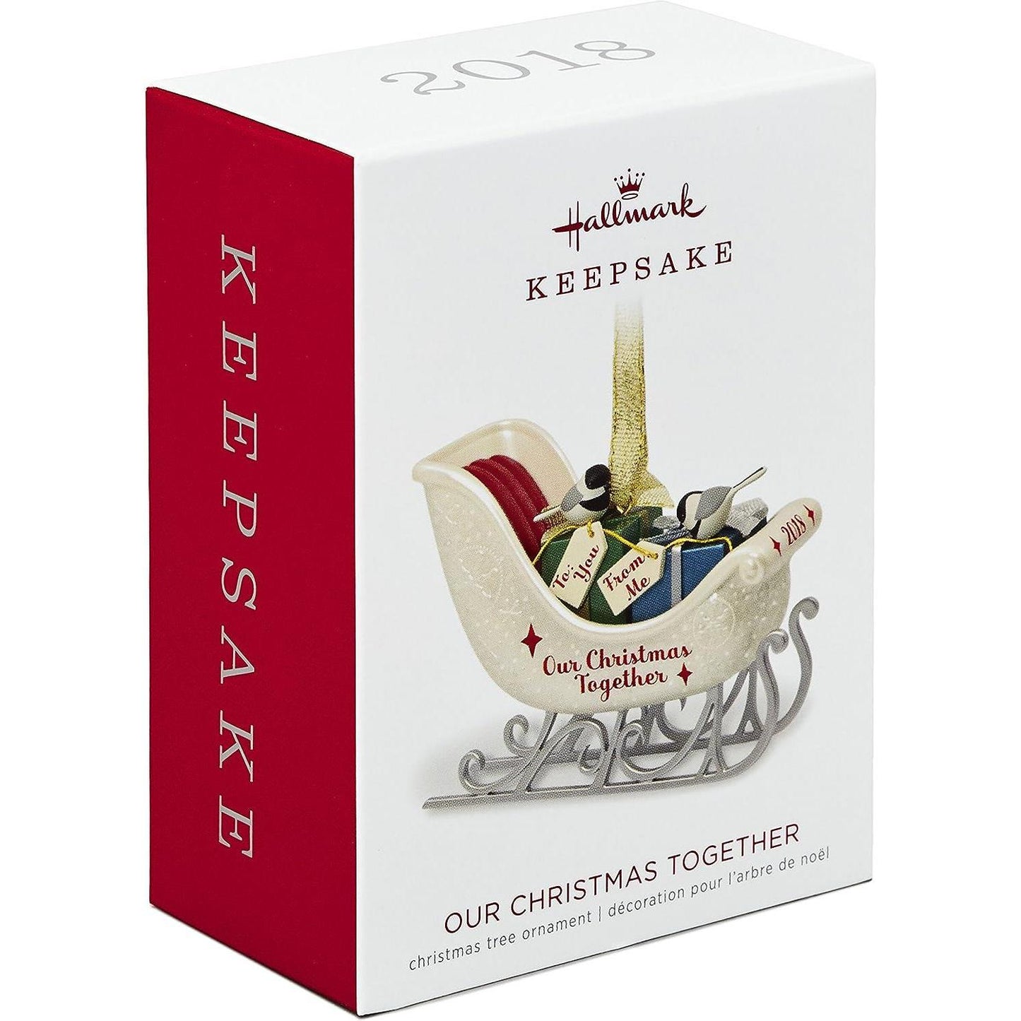 2018 Our Christmas Together Hallmark Ornament (Together) QGO1736