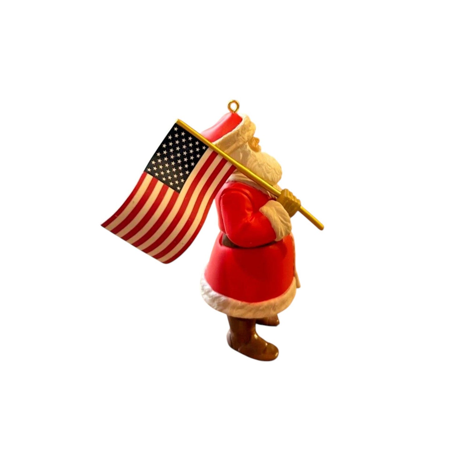 2018 Saluting Old Glory Hallmark Ornament (Santa Claus) QGO2146