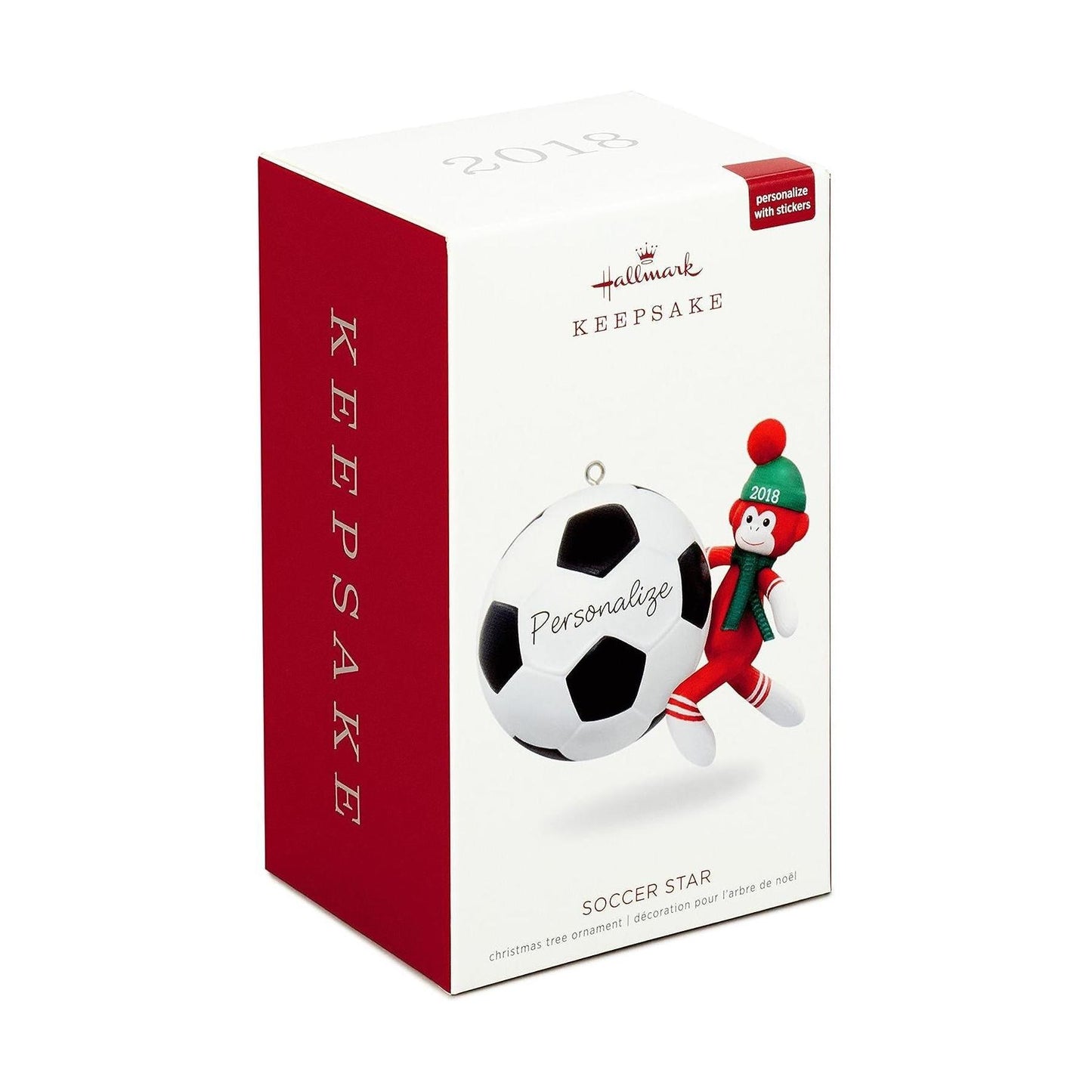 2018 Soccer Star Hallmark Ornament (Sports & Activities) QG01986