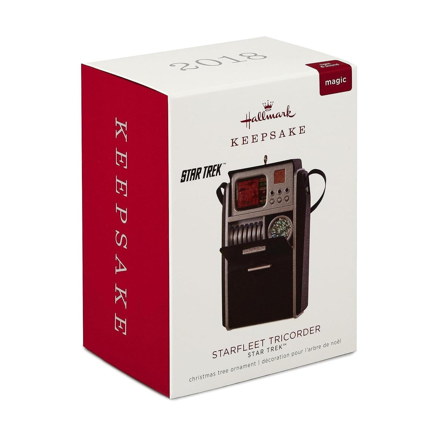 2018 Starfleet Tricorder Hallmark Ornament (Star Trek) QXI3343