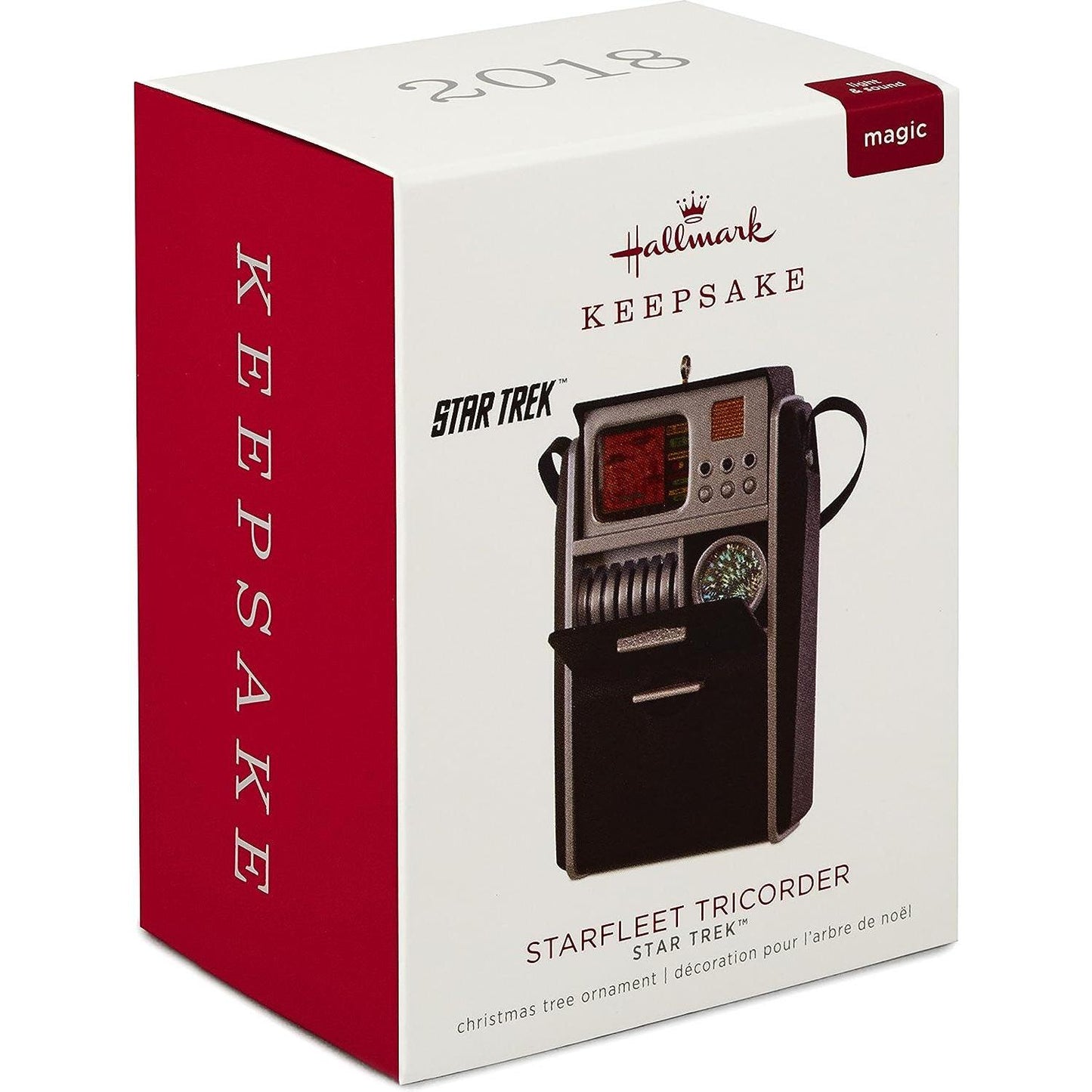 2018 Starfleet Tricorder Hallmark Ornament (Star Trek) QXI3343