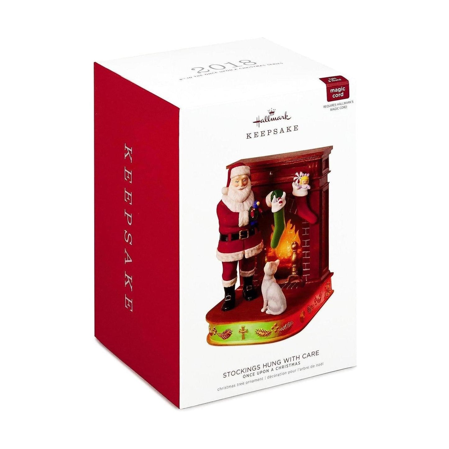 QX9466 2018 Stocking Hung With Care (Once Upon A Chrismas) Image3