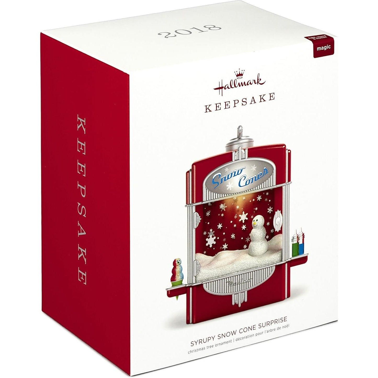 2018 Syrupy Snow Cone Surprise Hallmark Ornament (Kitchen) QGO1853