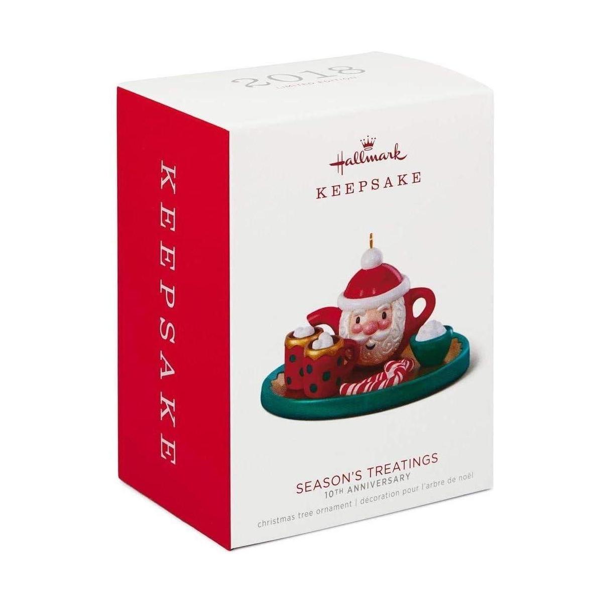 2018 Tea Pot Hallmark Ornament (Season's Treating) QXE3196