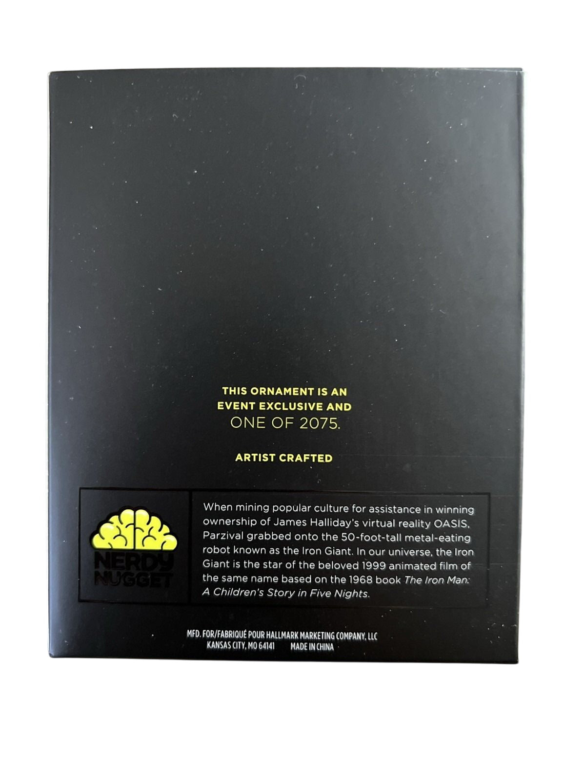 2018 The Iron Giant - Ready Player One Hallmark Ornament (Movie) QMP4045