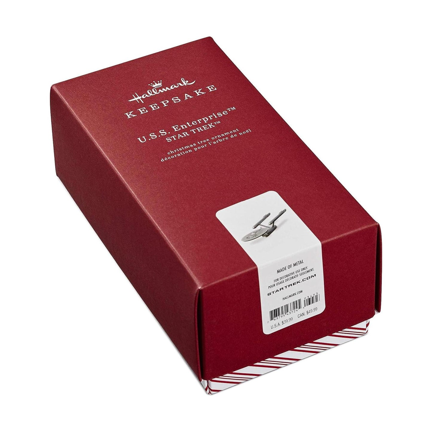 2018 U.S.S. Enterprise Hallmark Ornament (Star Trek) QXI3493