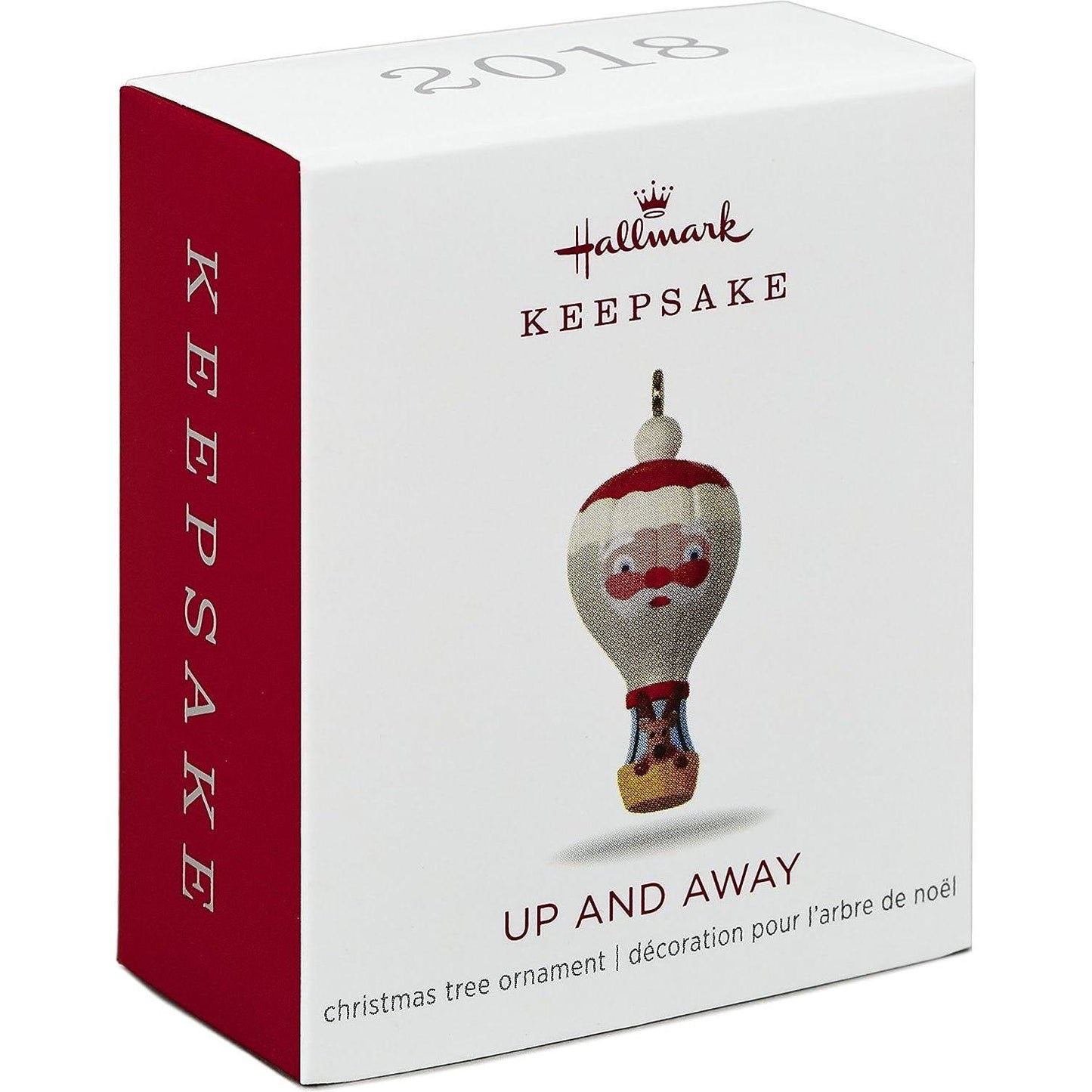 2018 Up and Away Hallmark Ornament (Hot Air Balloon) QXM8206