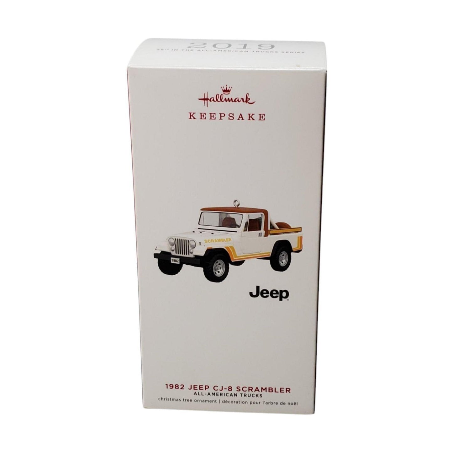 2019 1982 Jeep CJ-8 Scrambler Hallmark Ornament (All-American Trucks) QXR9099