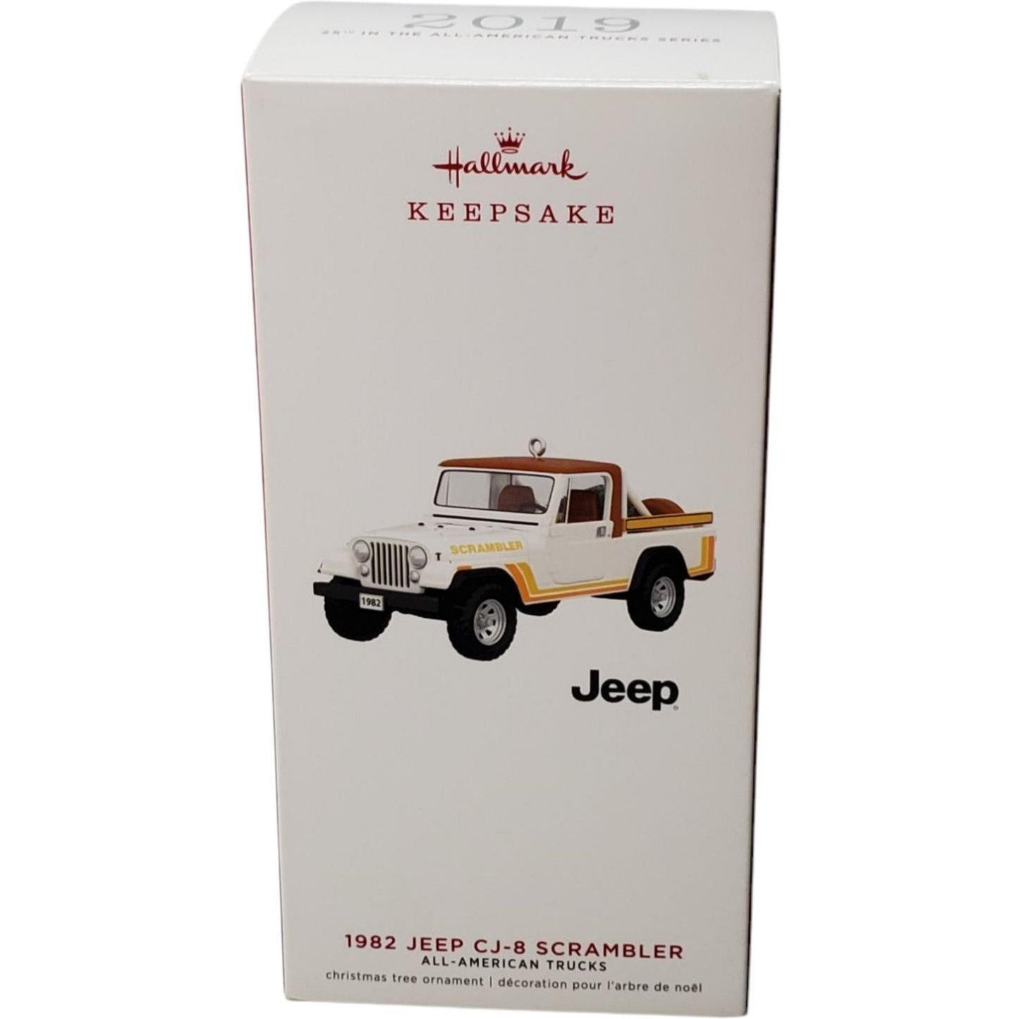 2019 1982 Jeep CJ-8 Scrambler Hallmark Ornament (All-American Trucks) QXR9099