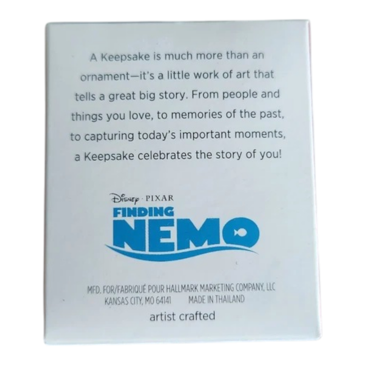 2019 Baby Dory Hallmark Ornament (Finding Nemo) QXD6449