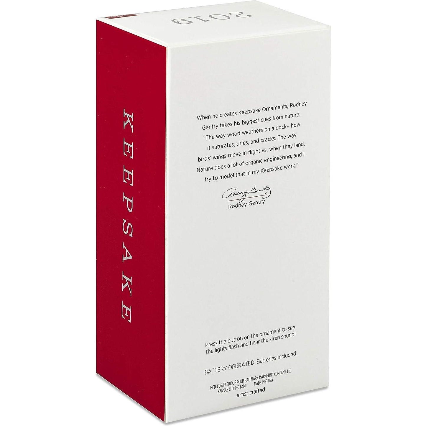 2019 ECTO-1 Hallmark Ornament (Ghostbusters) QXI3639