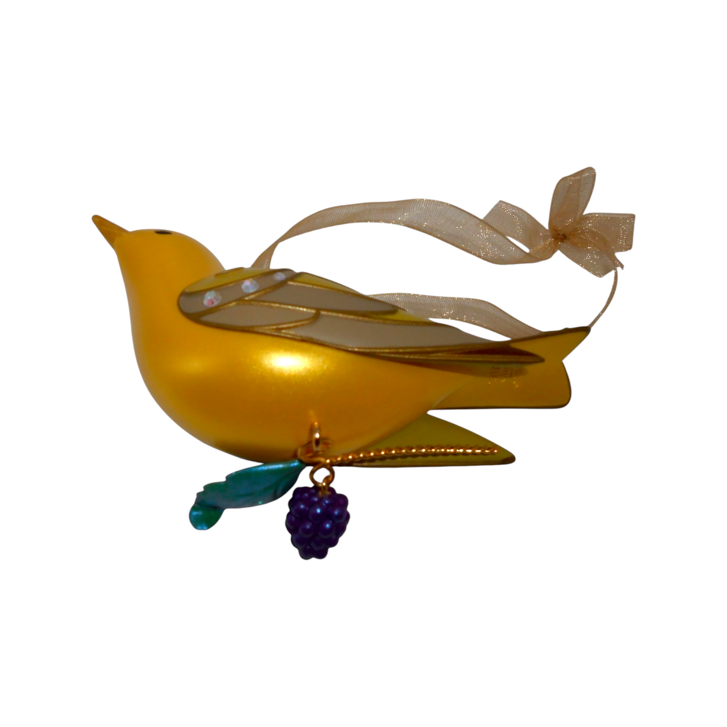 2019 Lady Summer Tanager Hallmark Ornament (Beauty of Birds) QXE3167