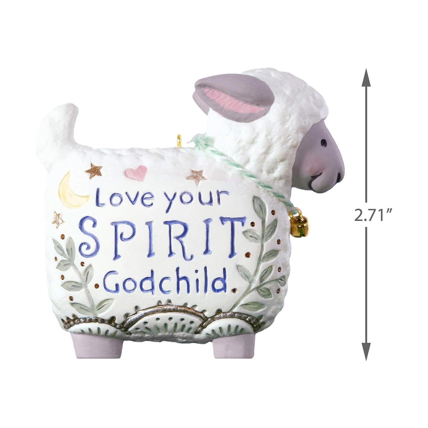 2019 Love Your Spirit, Godchild Hallmark Ornament QHX4089