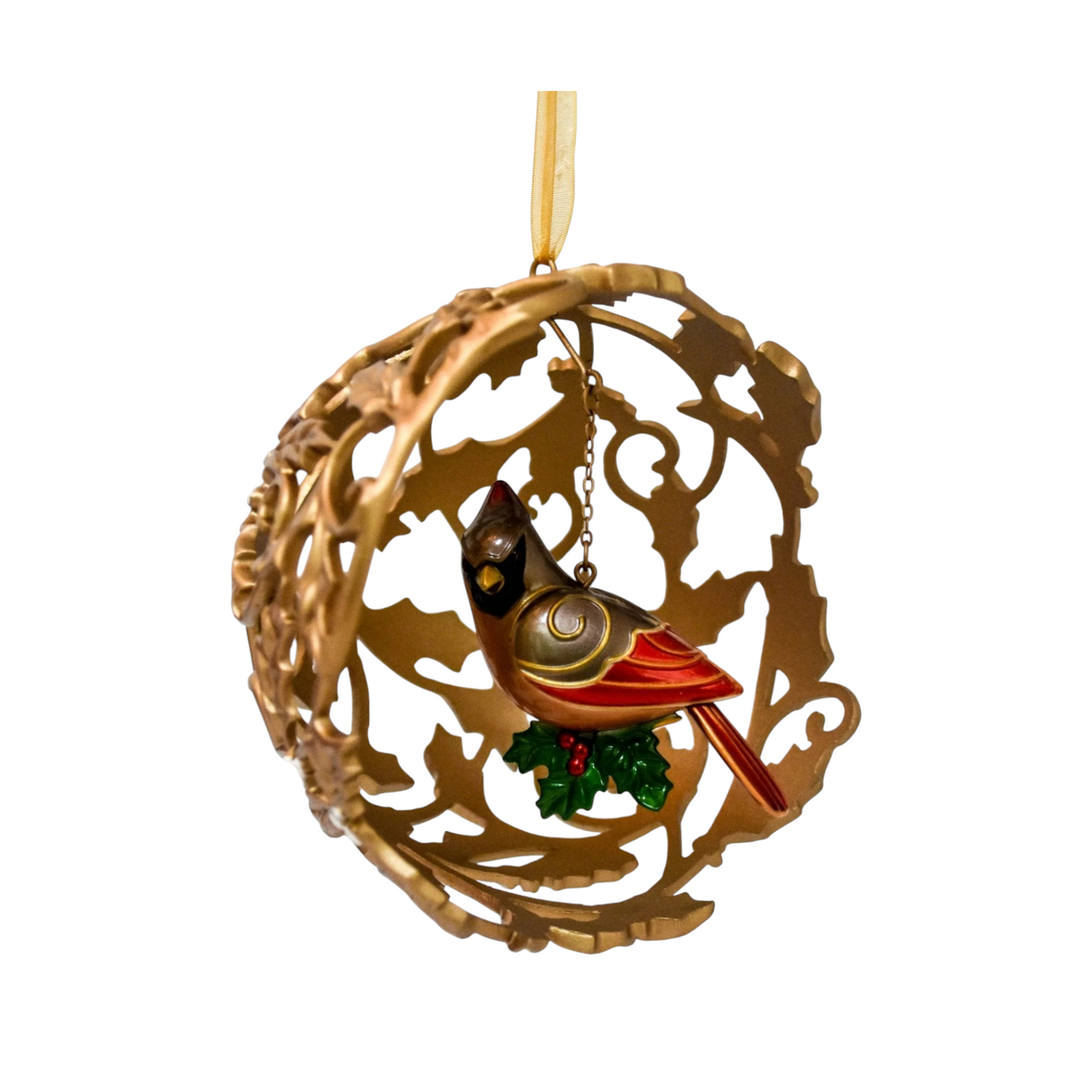 2019 Majestic Lady Cardinal Hallmark Ornament (Bird) QXE3237