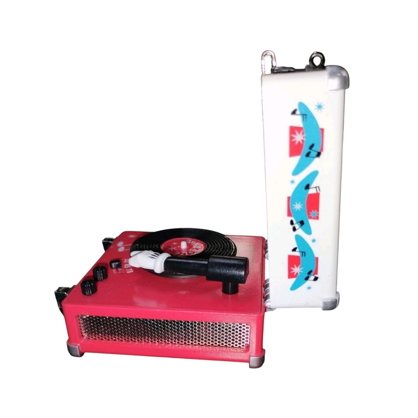 2019 Mickey Mouse Record Player Hallmark Ornament (Mickey Mouse & Friends) QXD6189