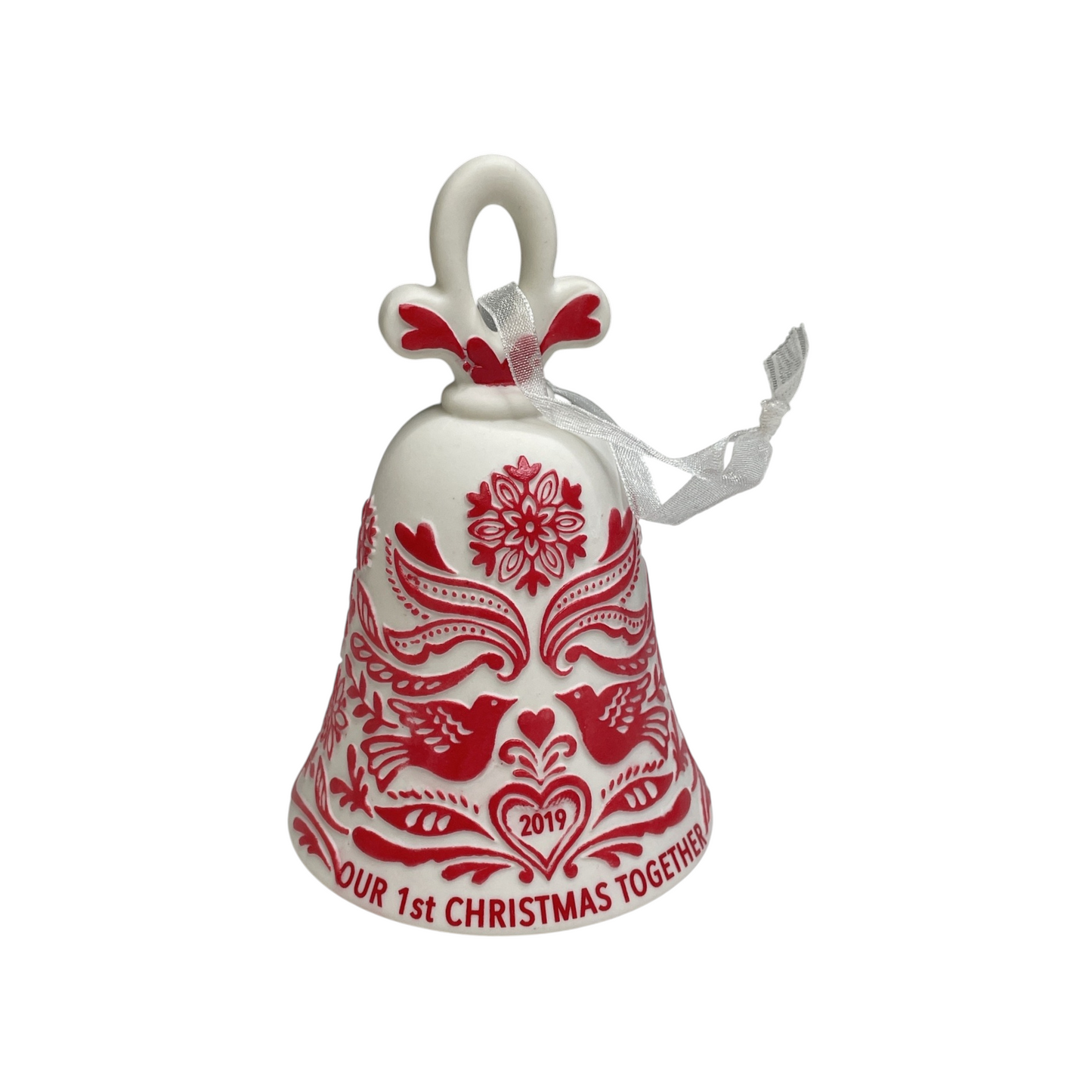2019 Our First Christmas Hallmark Ornament (Bell) QGO2389