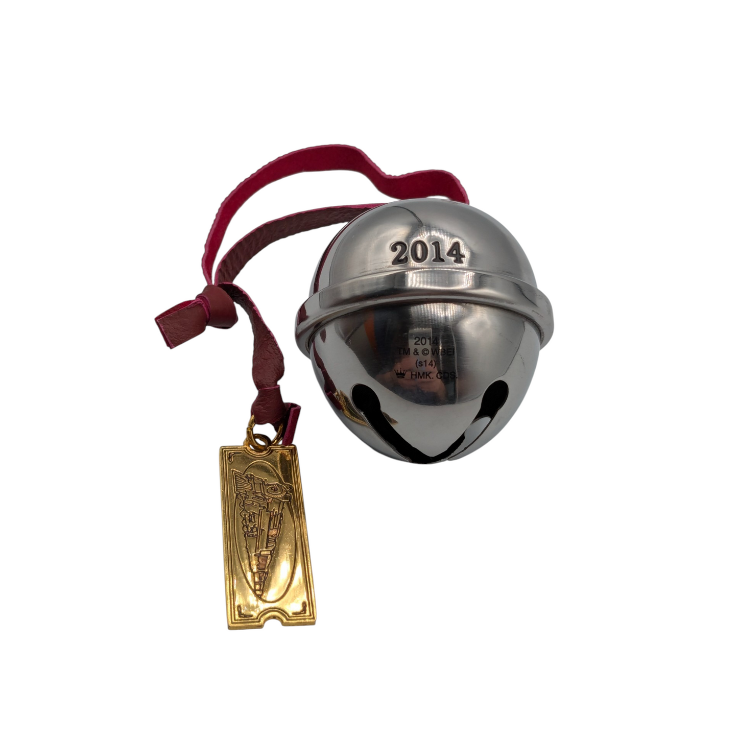 2019 Santa's Sleigh Bell Hallmark Ornament (The Polar Express) QXI3319
