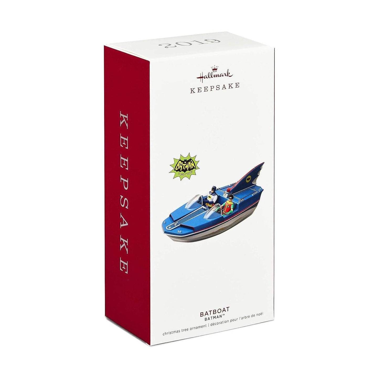 2019 Batboat Hallmark Ornament (Super Heroes) QXI3197