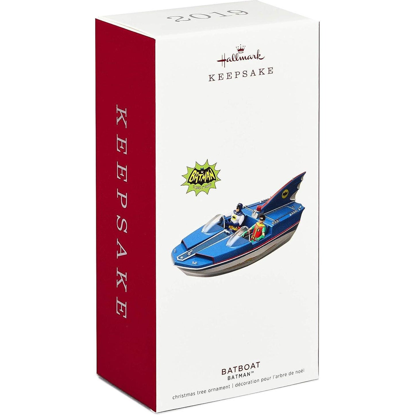 2019 Batboat Hallmark Ornament (Super Heroes) QXI3197