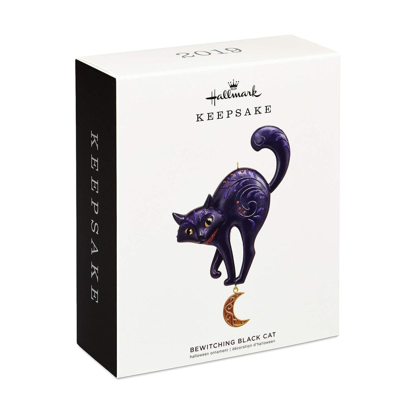 2019 Bewitching Black Cat Hallmark Ornament (Halloween) QFO5275