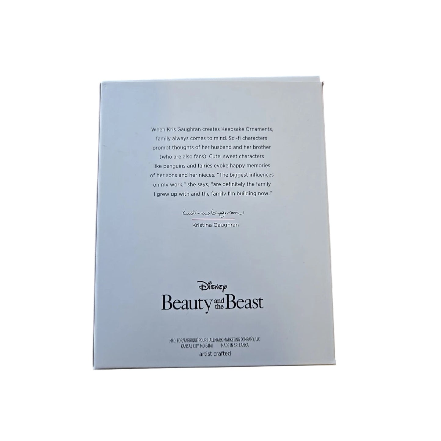 2019 Bonjour! Hallmark Ornament (Disney) QXD6399