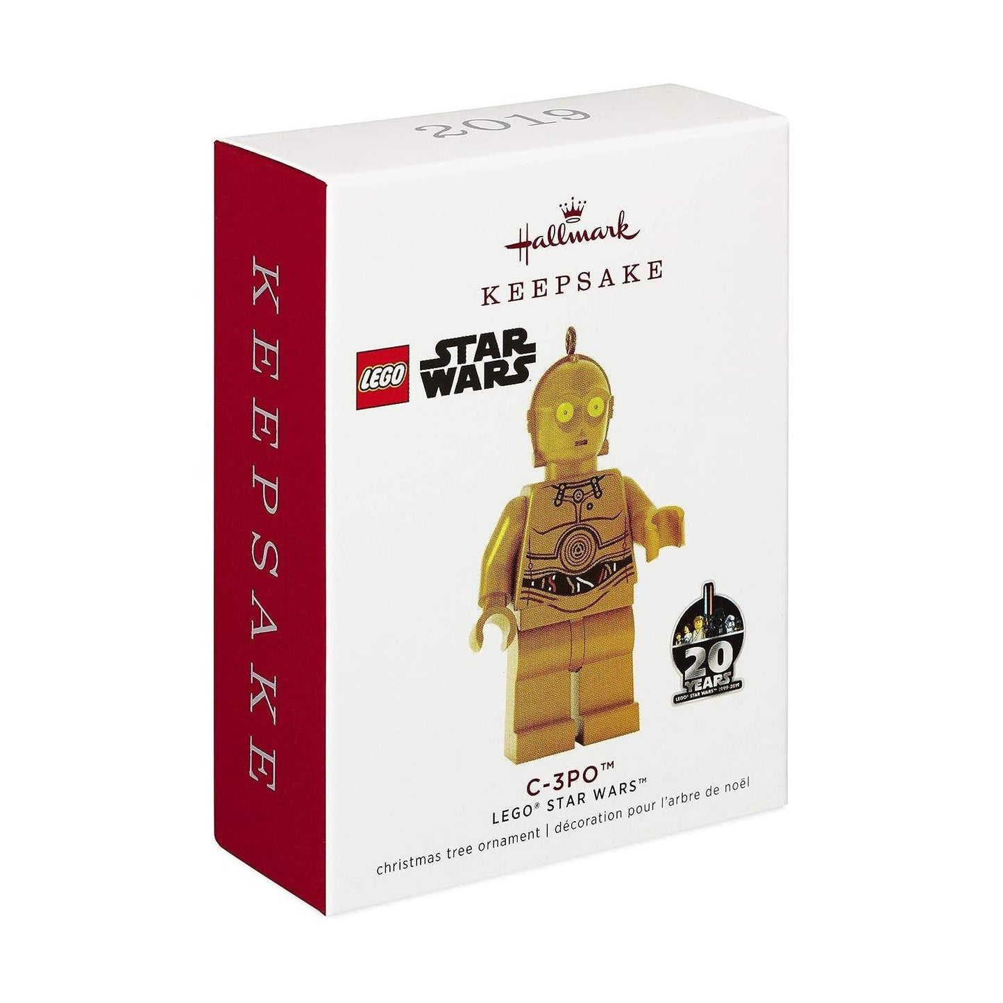 2019 C-3PO Hallmark Ornament (Star Wars, Lego) QXI3687