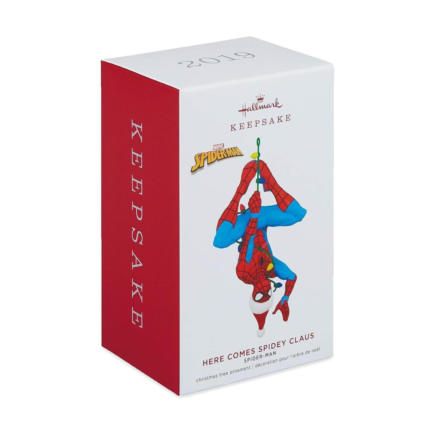 2019 Here Comes Spidey Claus Hallmark Ornament (Spider-Man) QXI3867