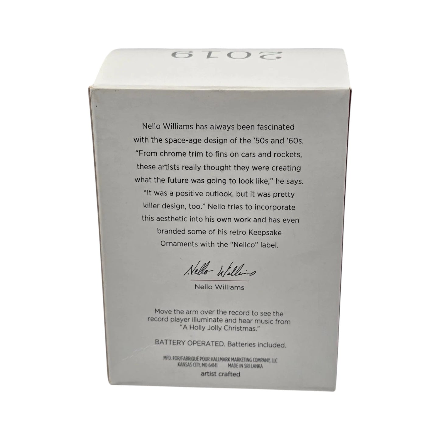 2019 Holly Jolly Christmas Record Player (Magic) Hallmark Ornament QXI3757 Image5