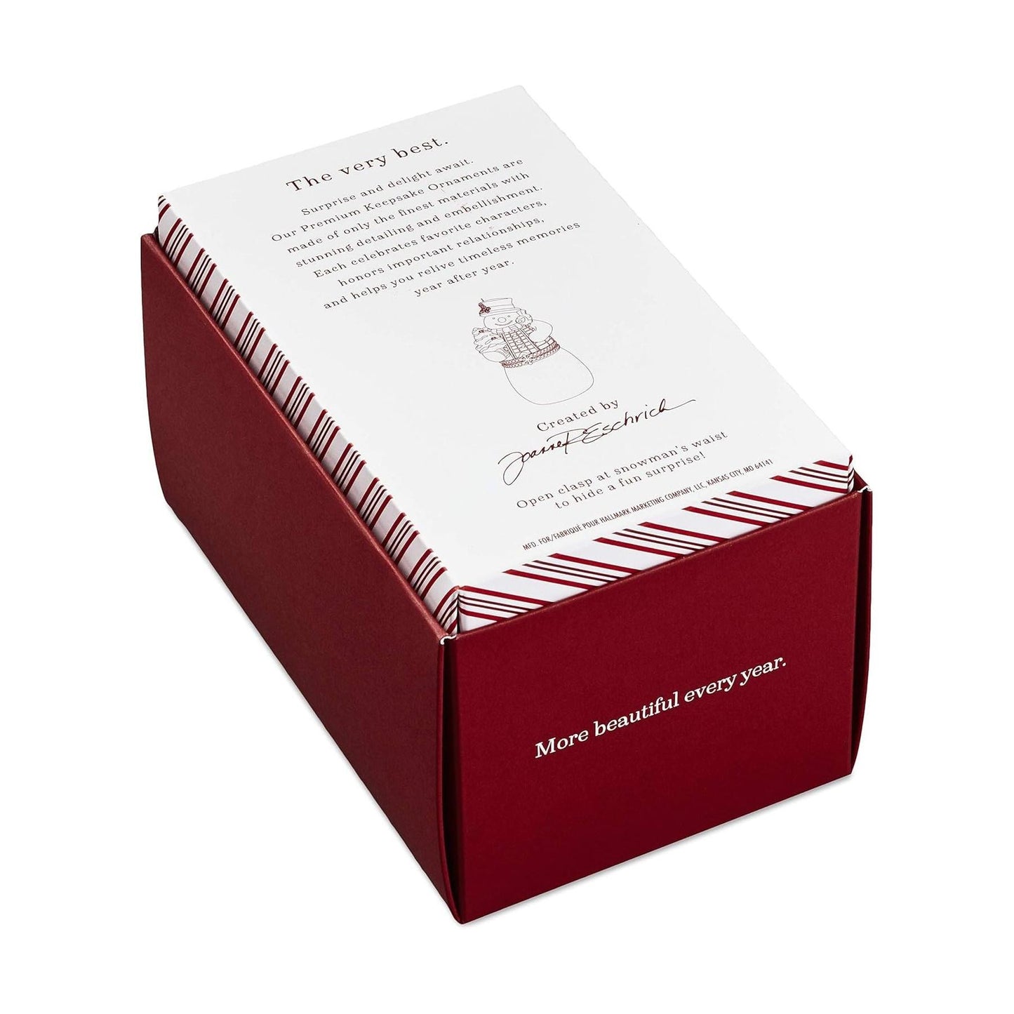 2019 Limoges Snowman Hallmark Ornament (Snowmen) QK1249