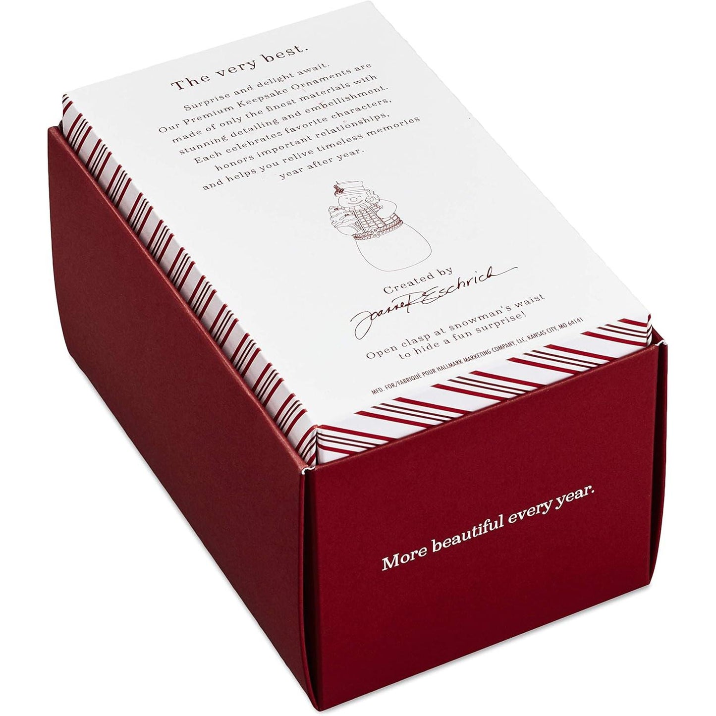 2019 Limoges Snowman Hallmark Ornament (Snowmen) QK1249