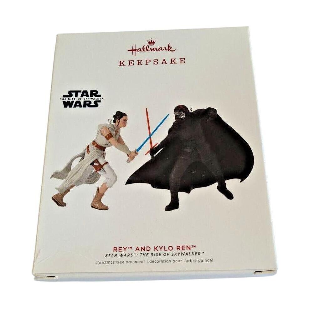 2019 Rey and Kylo Ren Hallmark Ornament (Star Wars) QXI3637