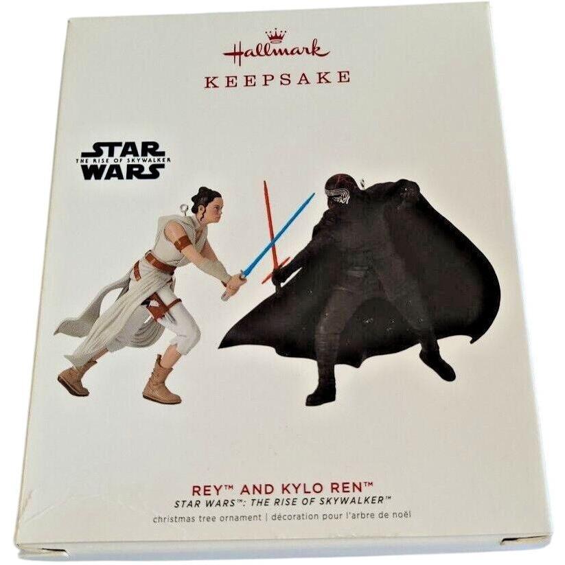 2019 Rey and Kylo Ren Hallmark Ornament (Star Wars) QXI3637