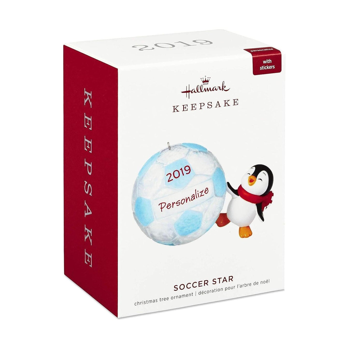 2019 Soccer Star Hallmark Ornament (South Pole Pals) QG02217
