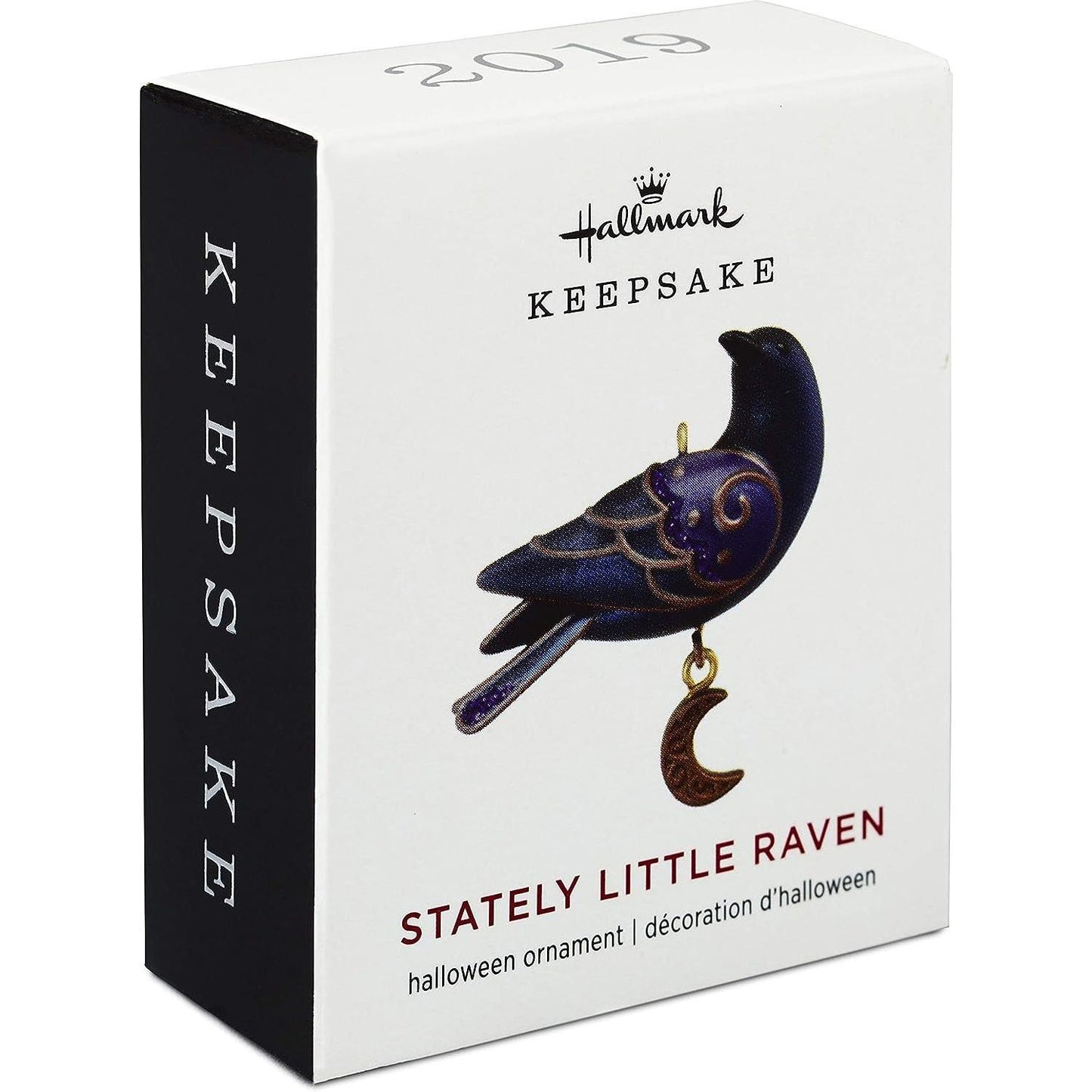 2019 Stately LIttle Raven Hallmark Ornament (Halloween) QFO5278