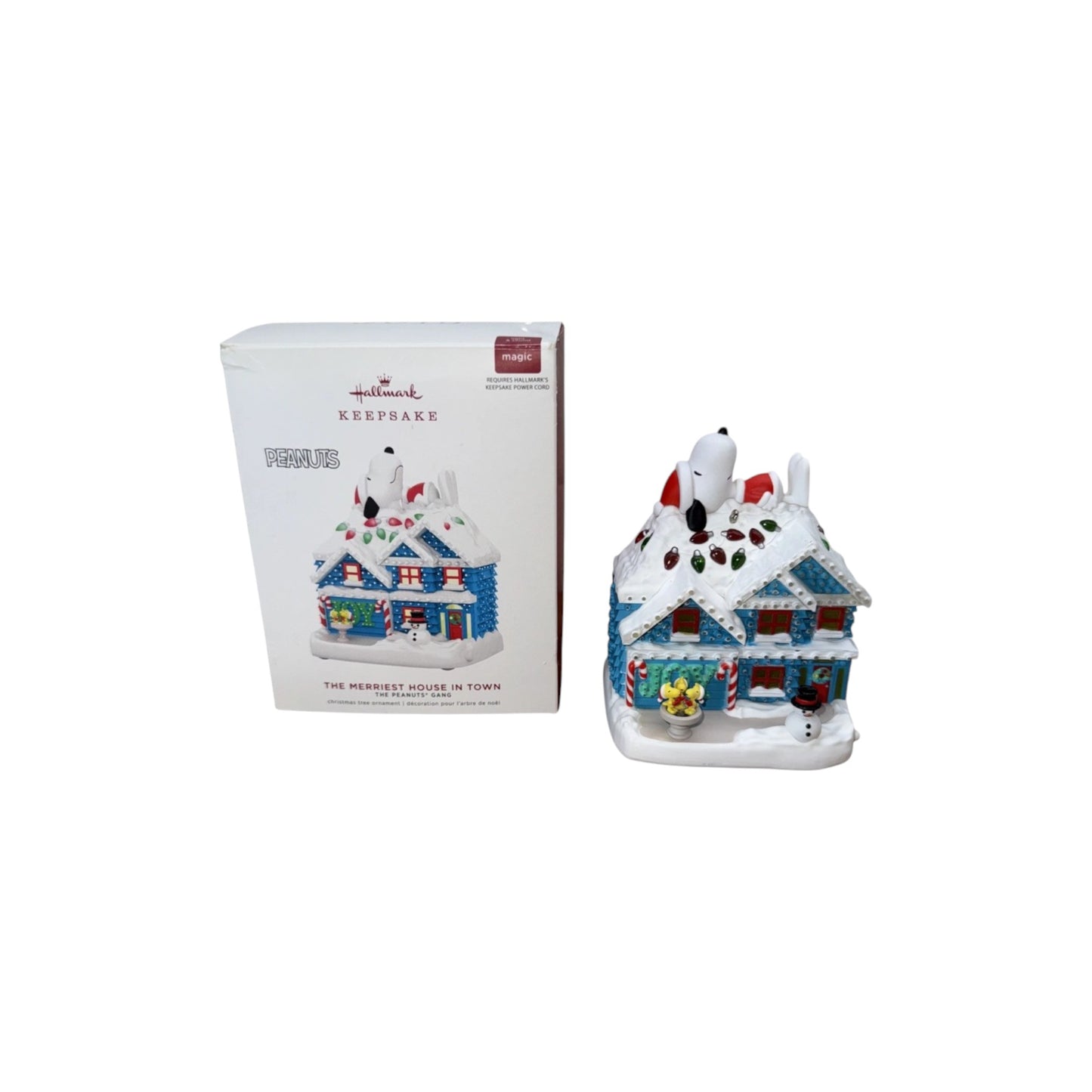 2019 The Merriest House in Town Hallmark Ornament (Peanuts) QXI3707 Image8