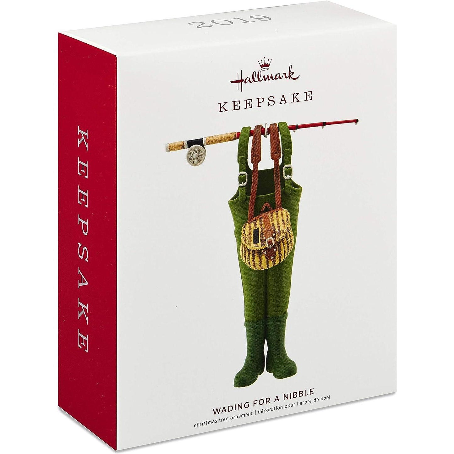 2019 Wading for a Nibble Hallmark Ornament (Fishing) QGO2269