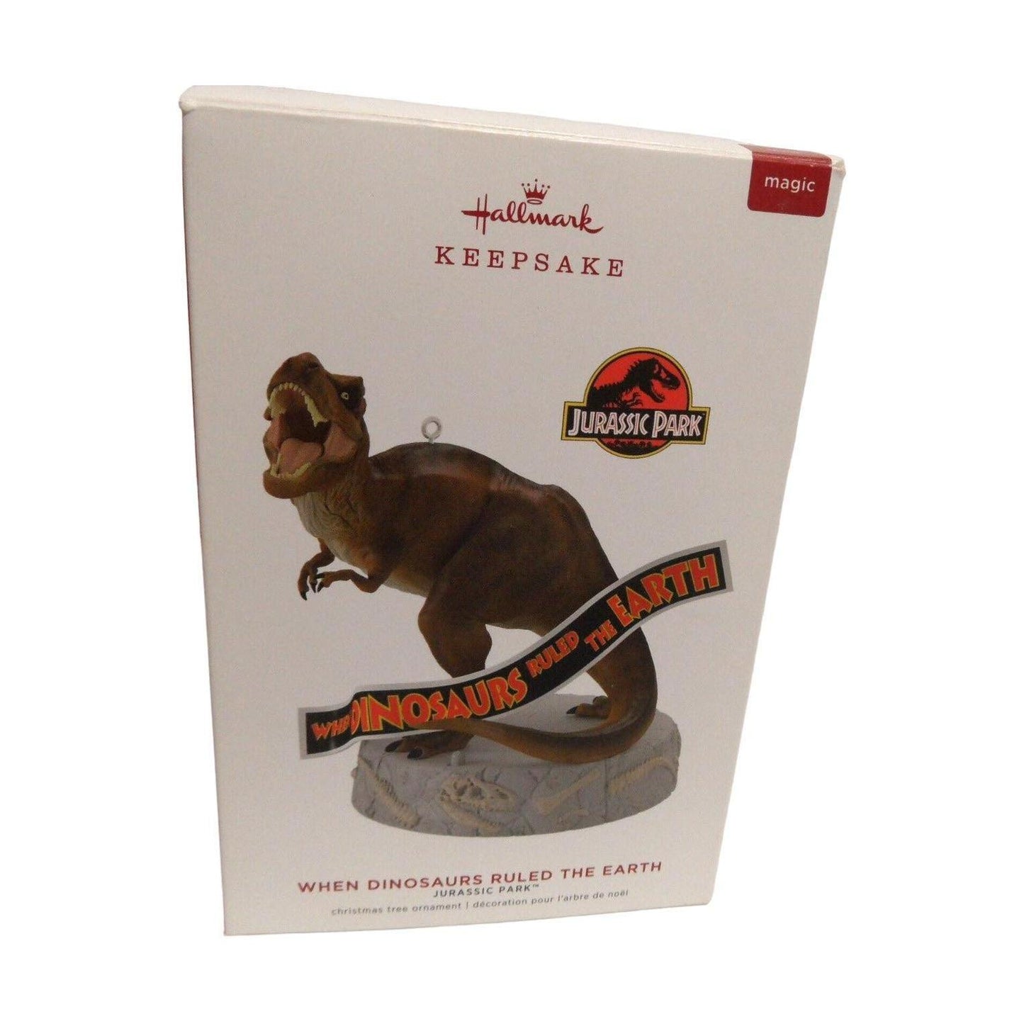 2019 When Dinosaurs Ruled the Earth Hallmark Ornament (Jurassic Park) QXI3699
