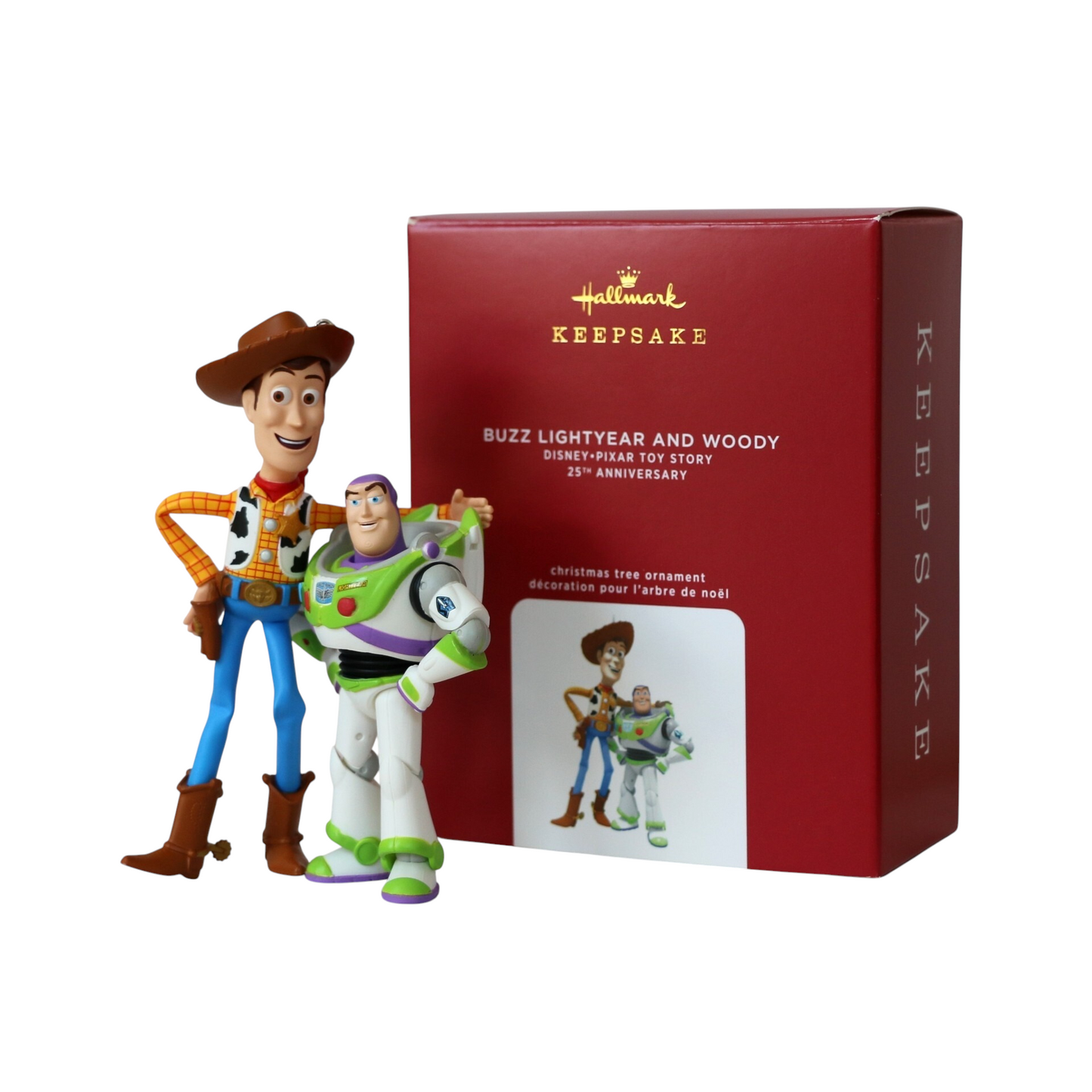 2020 Buzz Lightyear and Woody Hallmark Ornament (Toy Story) QXD6634 Image4